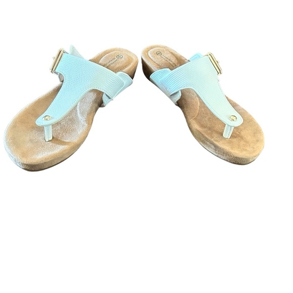 Giani Bernini Womens Rivver Sandals Buckle Thong Sandals Size 5 - Picture 5 of 11